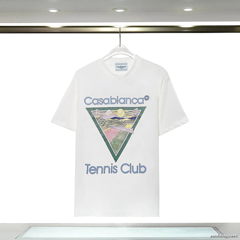 Casablanca Tennis Club Wind White T-shirt