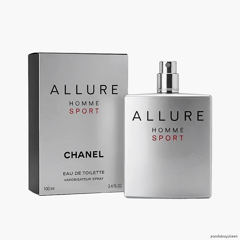 Chanel ALLURE series silver men's perfume