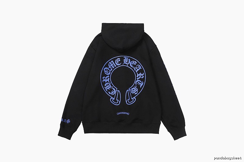Chrome Hearts 2088-97 Black Cross Graphic Hoodie Downtown Style