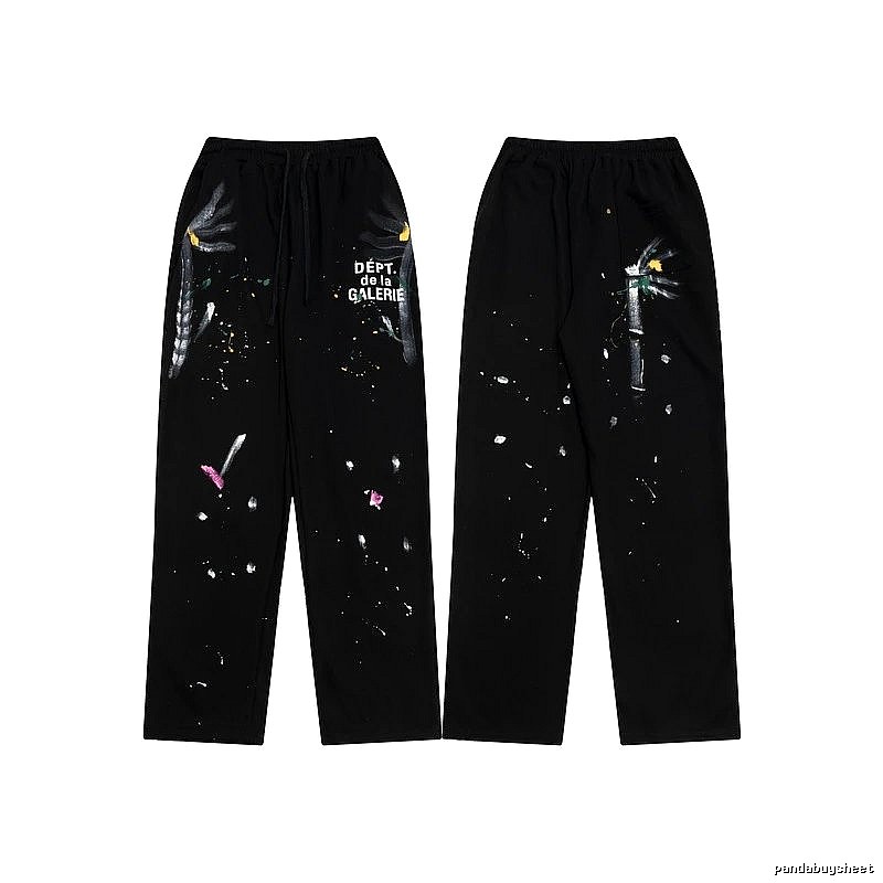 Chrome Hearts Relaxed Graphic sweatpants Black Printed Graphics with Designer-Inspired Detail