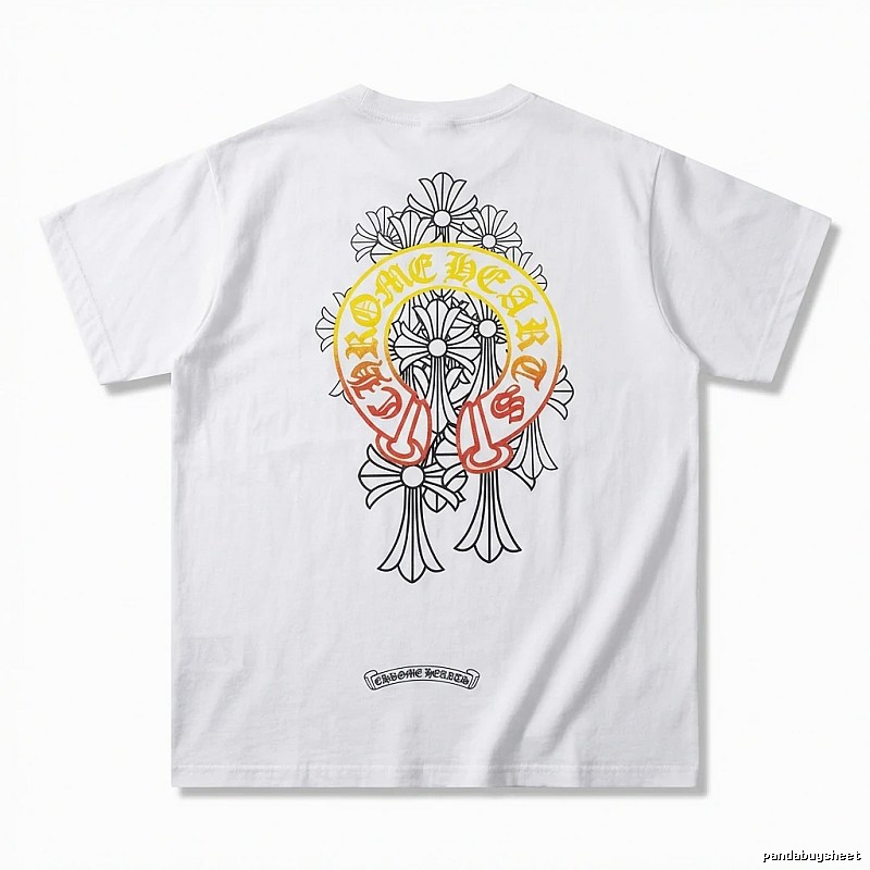 Chrome Hearts Retro Style White T-shirt