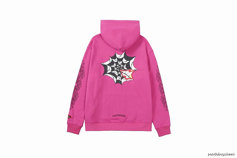Chrome Hearts Travel Cross graphic hoodie Black Blue Cross with Soft Visual Tone
