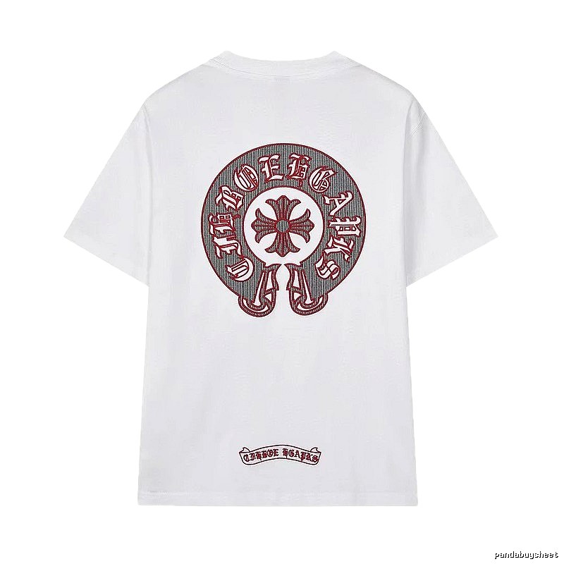 Chrome Hearts Vintage Embroidered Horseshoe White T-Shirt