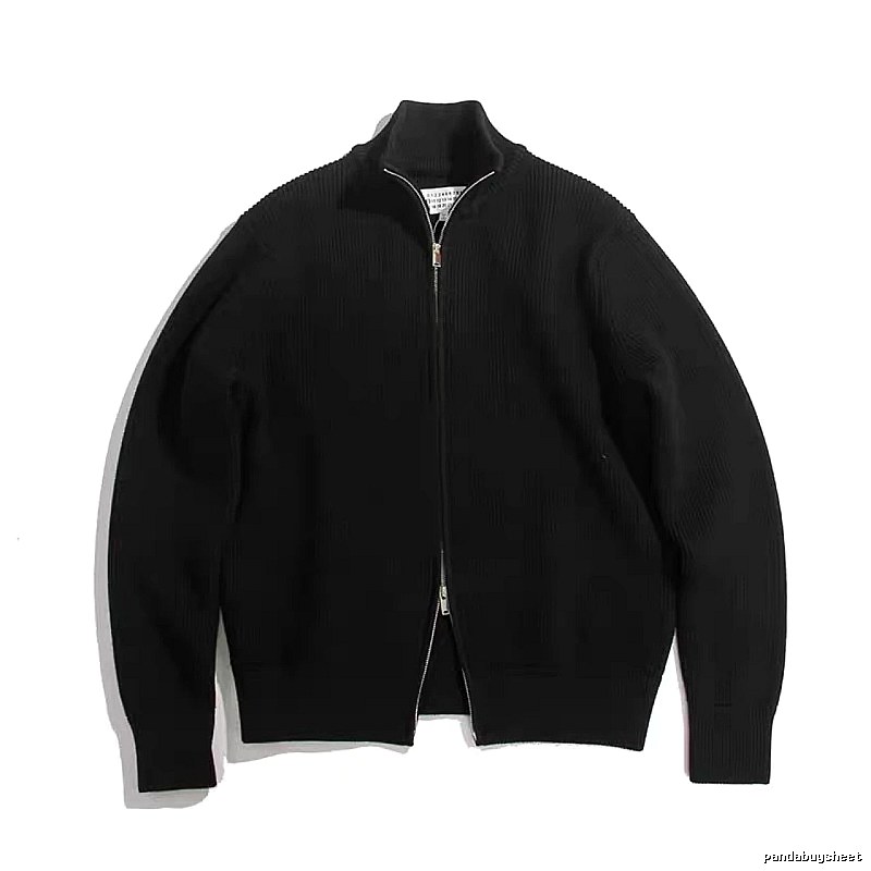 Classic Zip jacket Black Minimalist Full for Daily Styling