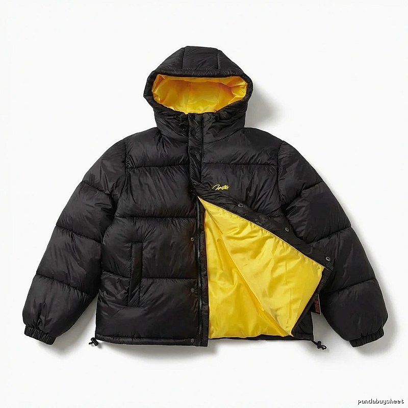 Corteiz Black Trendy and Cool Down Jacket