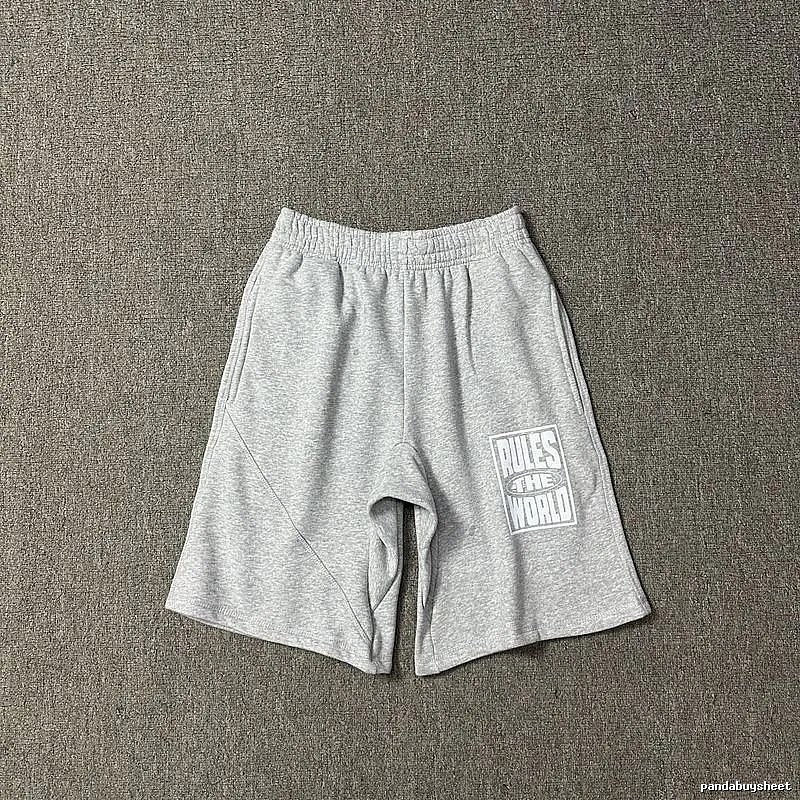Corteiz grey trendy brand shorts