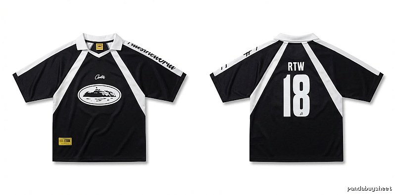 Corteiz RTW Series Sporty Black Short-sleeve Shirt