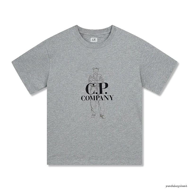 C.P. Retro Style Gray T-shirt