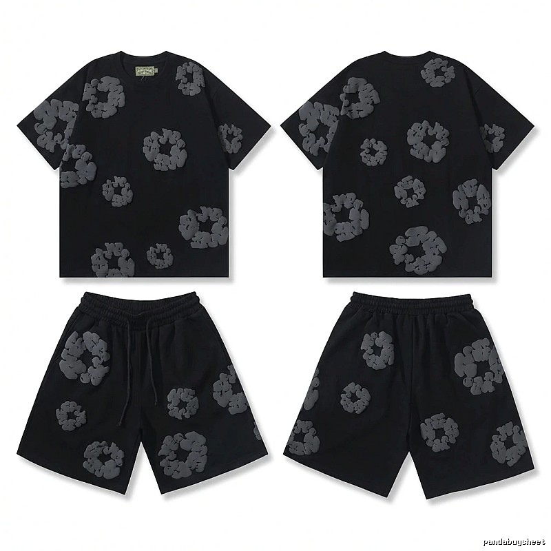DENIM TEARS Printed Casual Black Suit