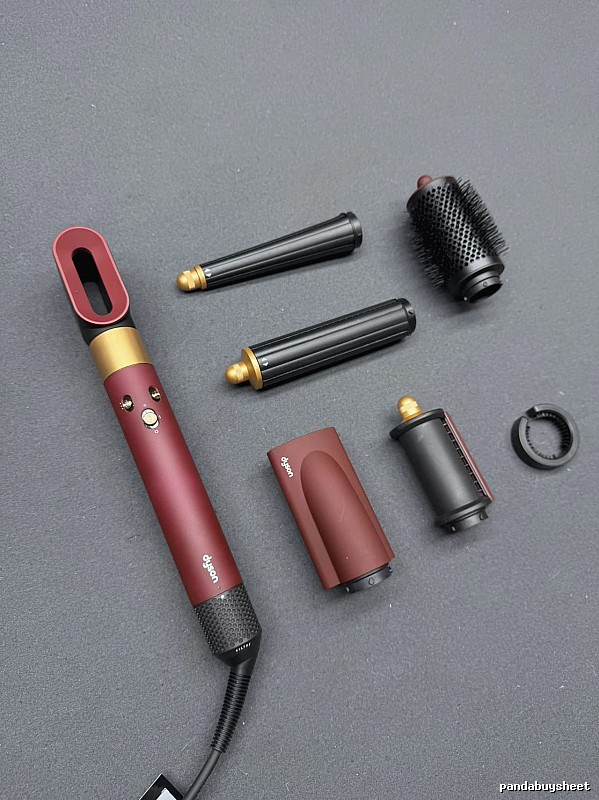 Dyson Pink Airwrap-style Tool Hair Styler for Streetwear Looks