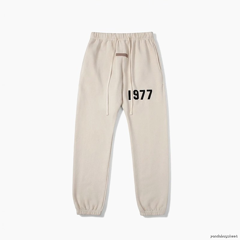 ESSENTIALS 1977 Minimalist Style Beige Pants