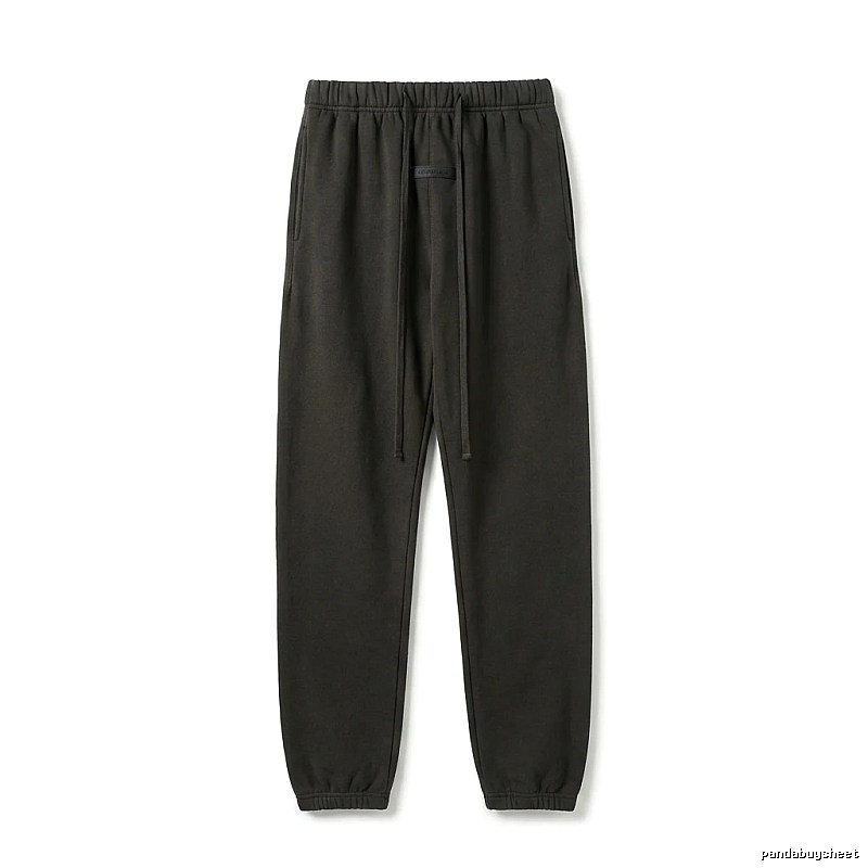 ESSENTIALS Basic Casual Black Pants