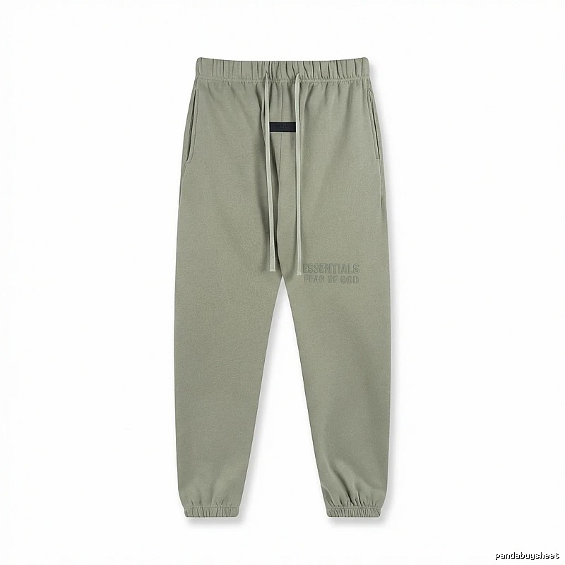 ESSENTIALS Basic Casual Khaki Pants