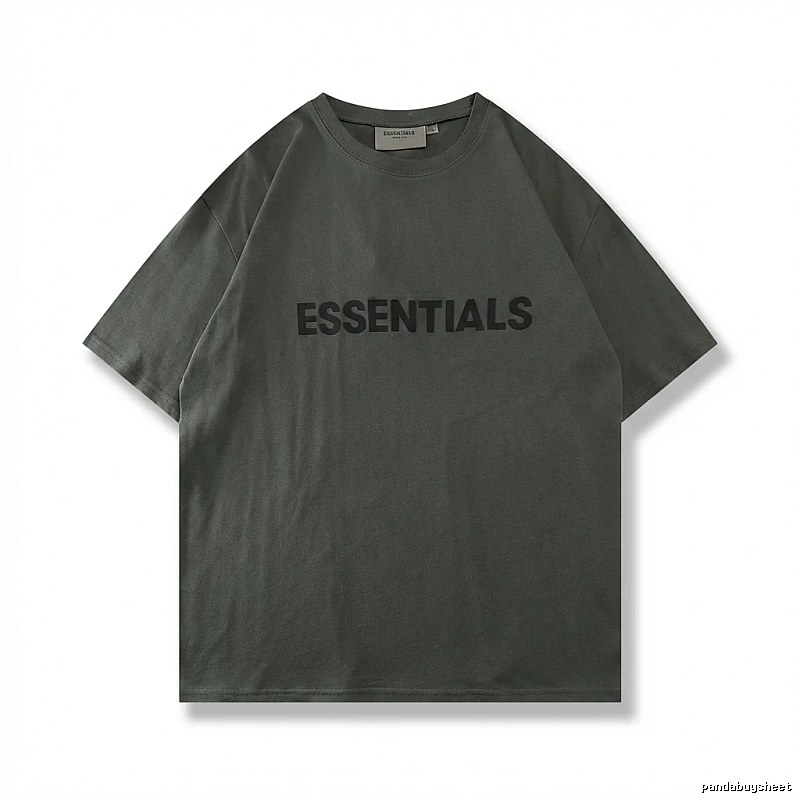 ESSENTIALS Basic Dark Grey T-shirt