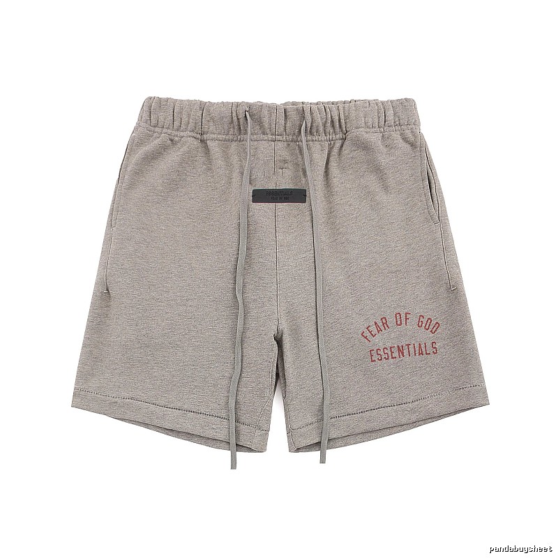 ESSENTIALS casual style grey shorts