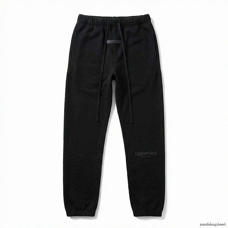 ESSENTIALS minimalist black sweatpants