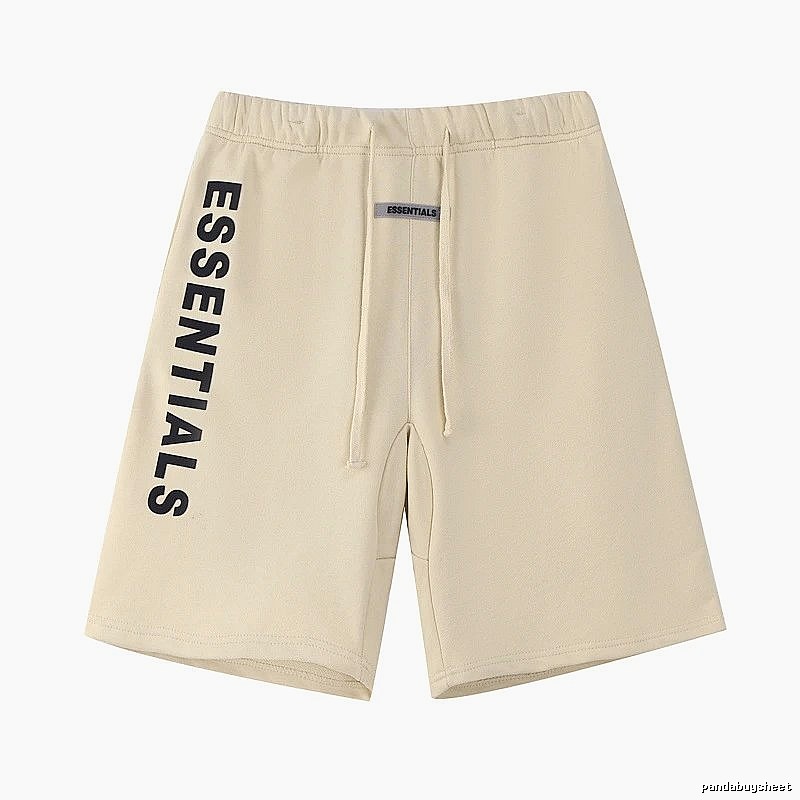 ESSENTIALS minimalist style beige shorts