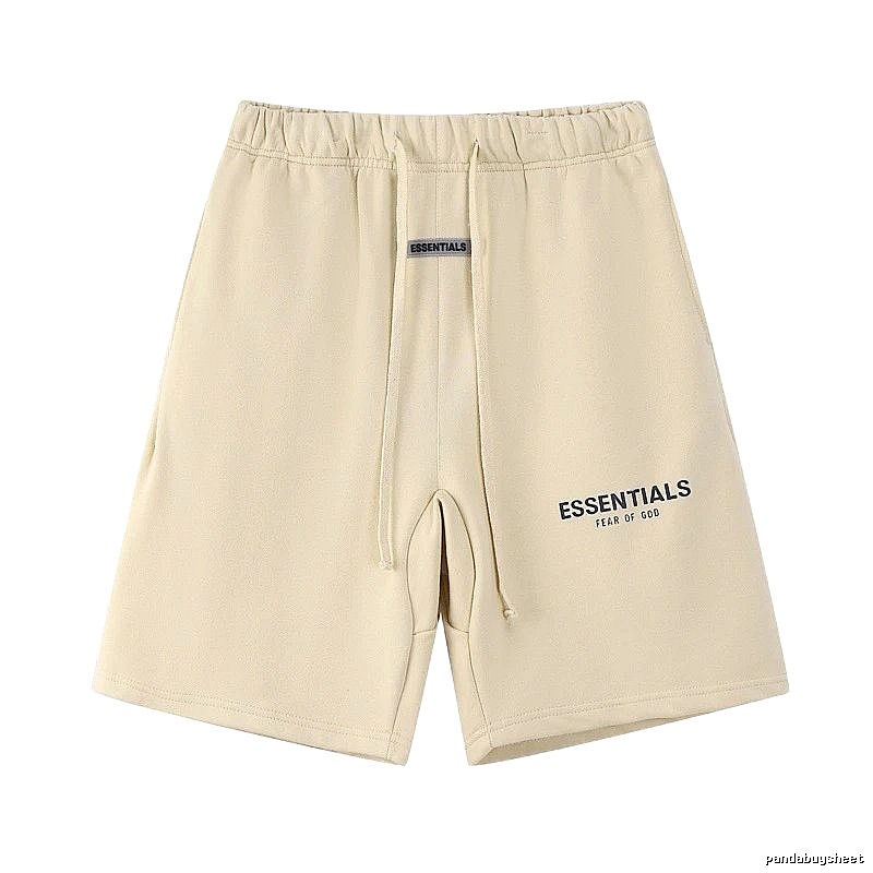 ESSENTIALS minimalist style beige shorts