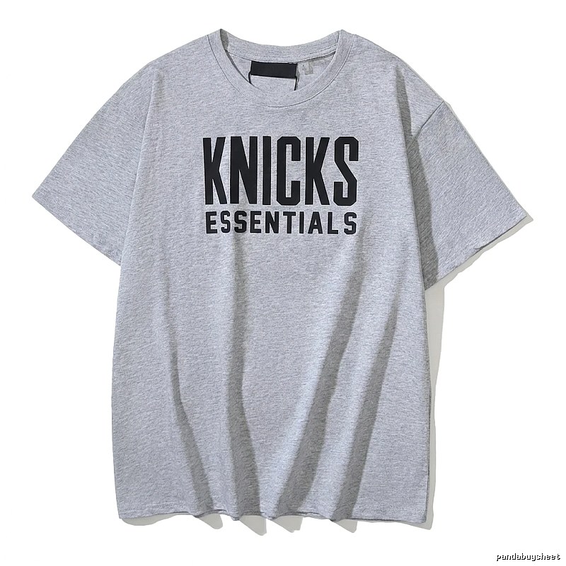 ESSENTIALS minimalist style grey T-shirt