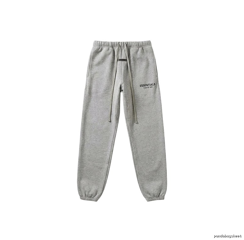 ESSENTIALS Simple Gray Sweatpants
