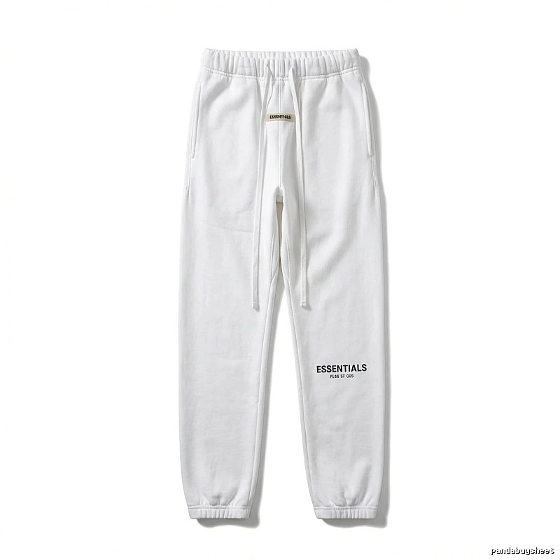 ESSENTIALS Simple Style White Sweatpants