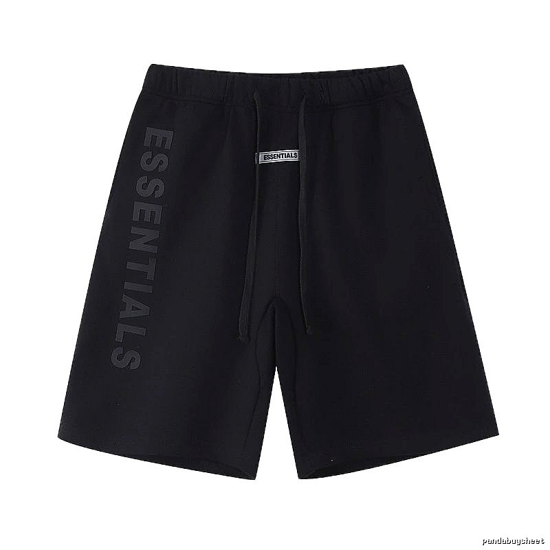 Essentials trendy and cool style black shorts