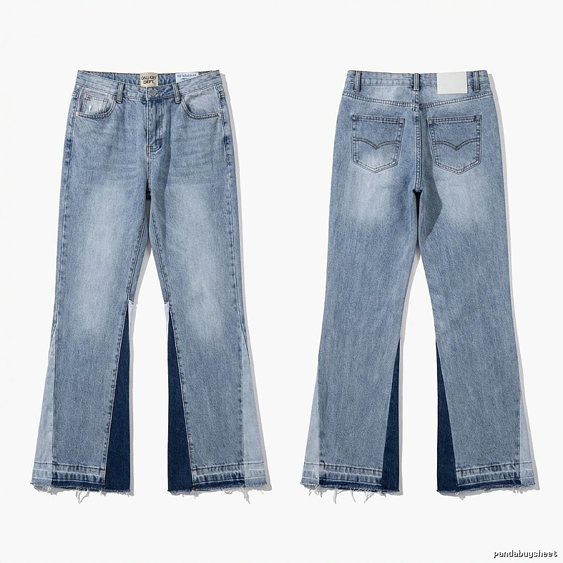 Gallery Dept. distressed light blue jeans