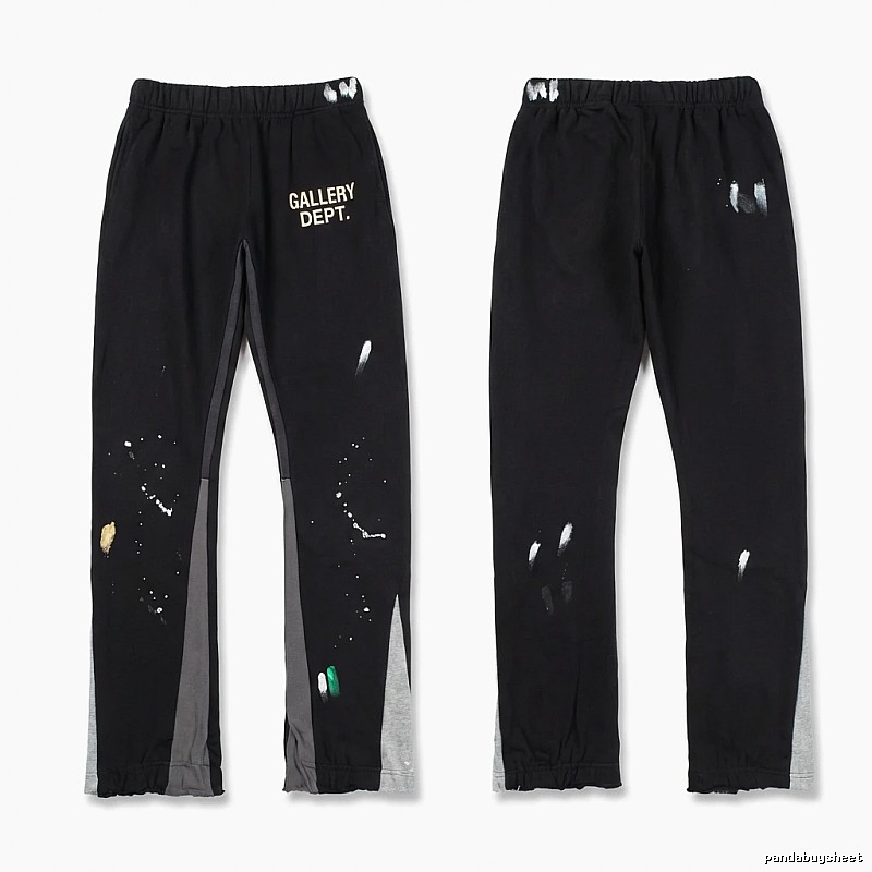 Gallery Dept Graffiti Style Black Long Pants