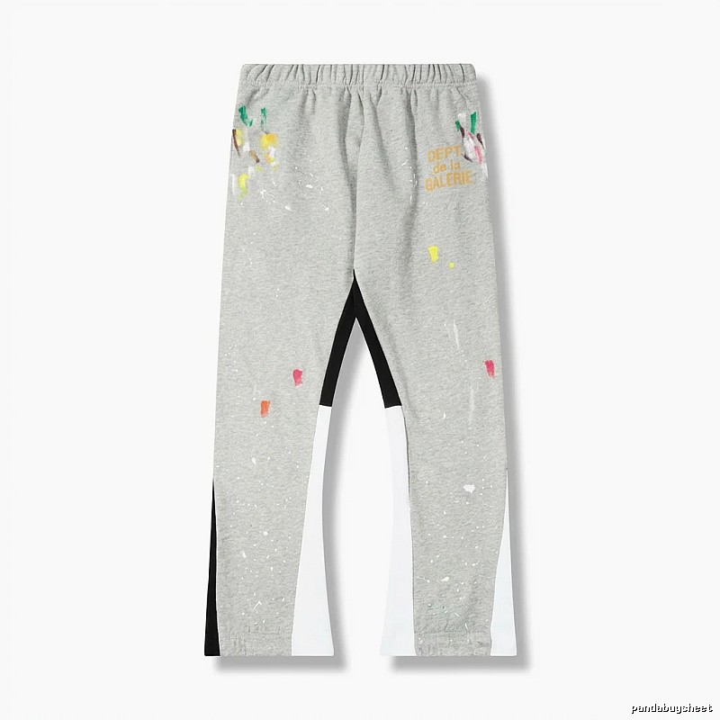 Gallery Dept Graffiti-style Grey Sweatpants