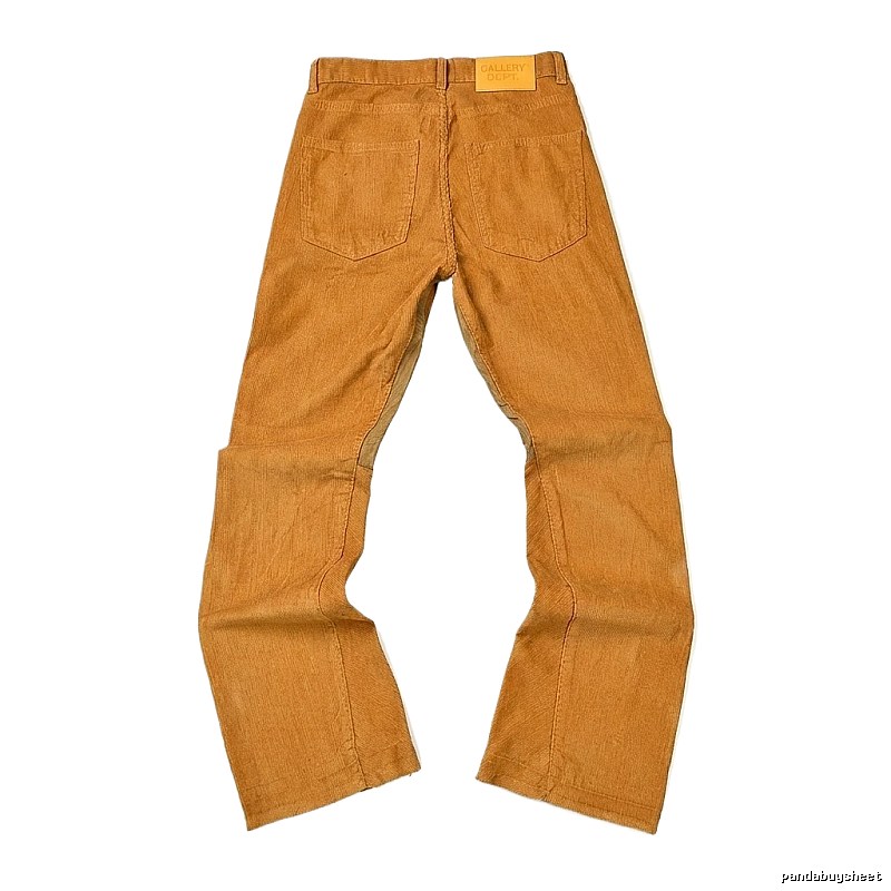 Gallery Dept Retro Brown-Yellow Long Trousers