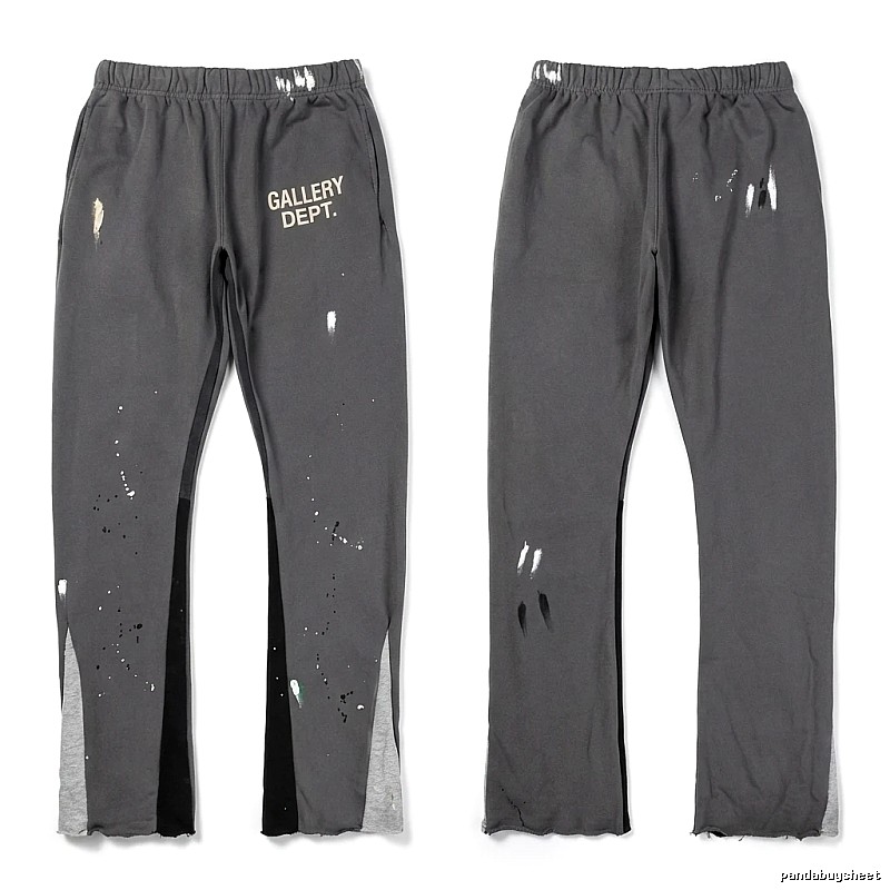 Gallery Dept Ripped Grey Sweatpants