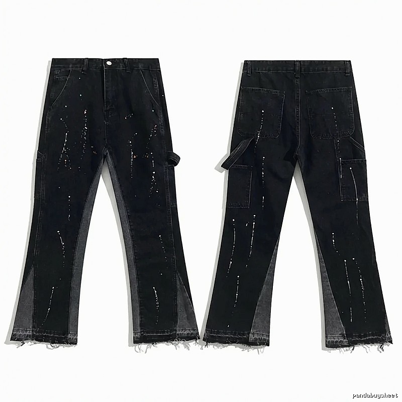 Gallery Dept Workwear Style Black Jeans