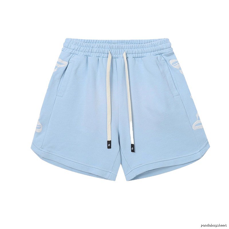 Godspeed Jacquard Street Style Light Blue Shorts