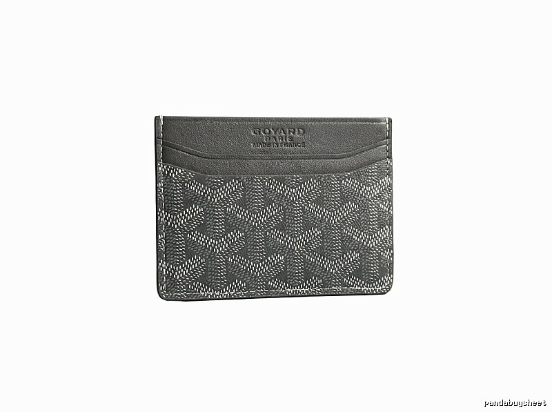 GOYARD Classic Style Fashion Gray Card Holder