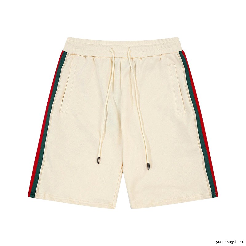 Gucci retro style off-white shorts