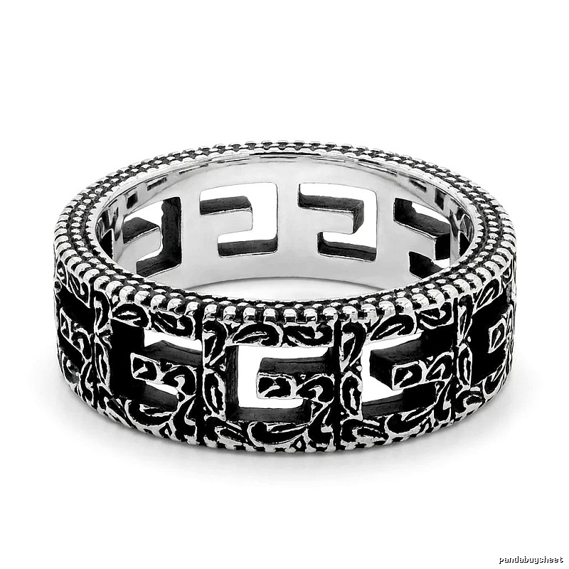 Gucci retro - style silver bracelet
