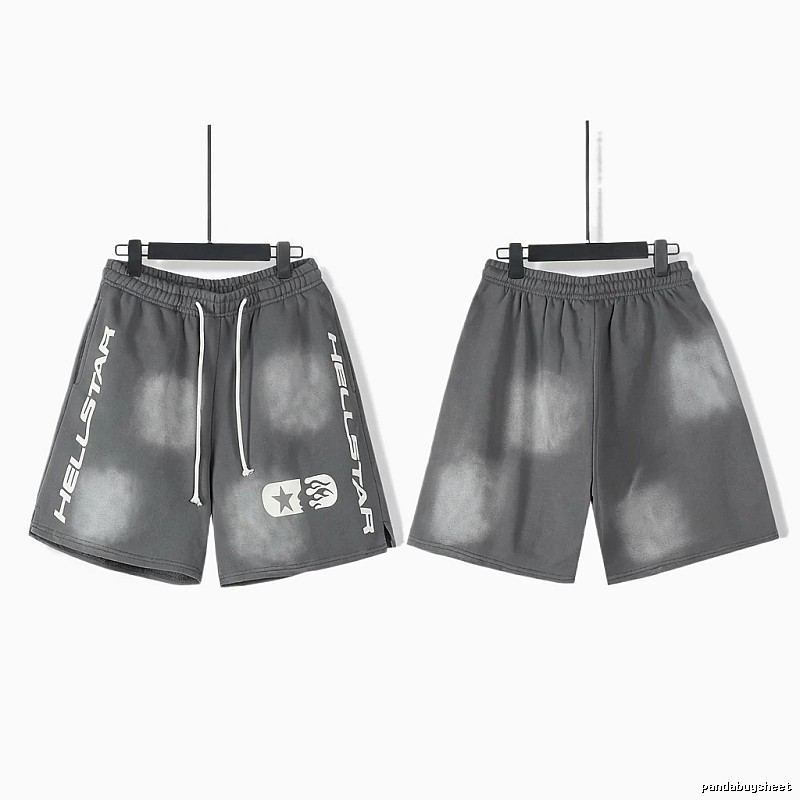 Hellstar Tie - Dye Style Grey Shorts
