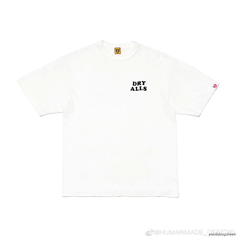 HUMAN MADE EDRYALLS Japanese Streetwear White Short Sleeve T-Shirt