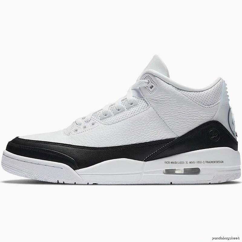 Jordan AJ3 Black and White Retro Sports Shoes