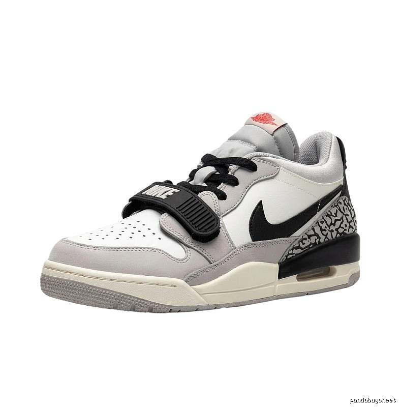 Jordan AJ312 Black, White and Grey Trendy Shoes