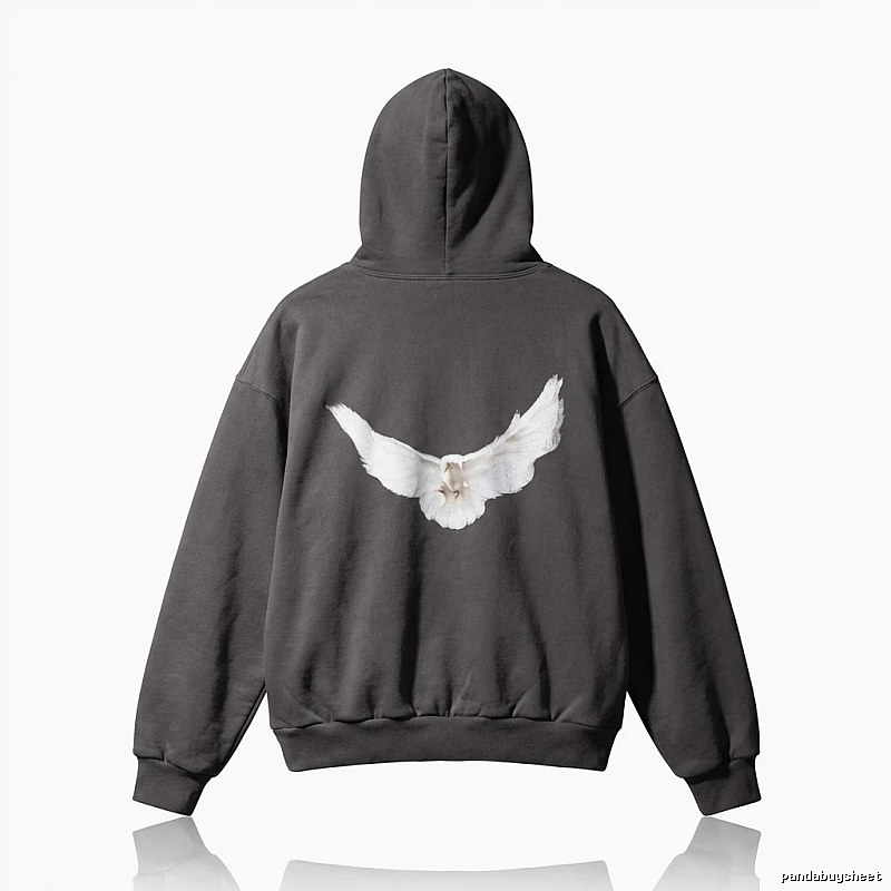 Kanye Grey Wings Hoodie