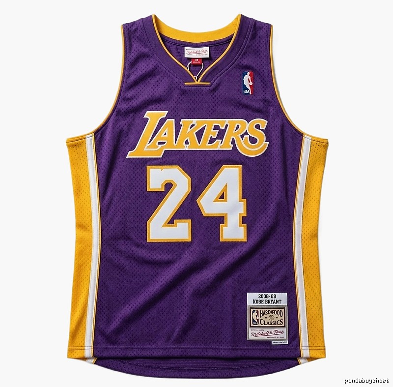Kobe Lakers retro-style jersey