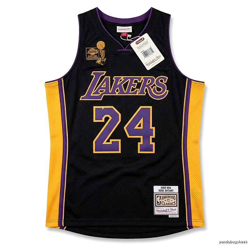 Kobe Lakers retro-style jerseys