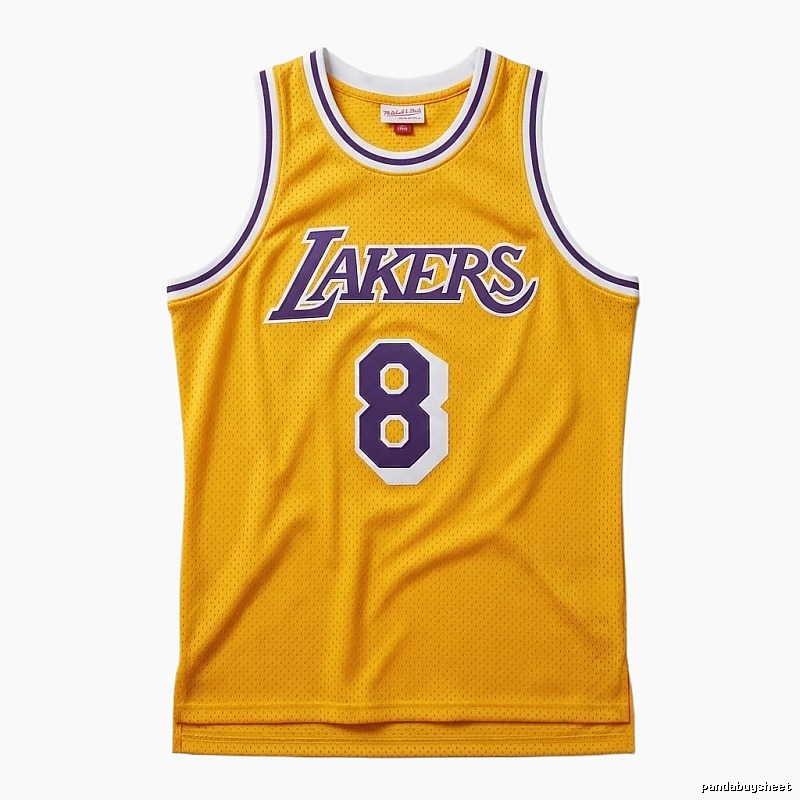 Kobe Lakers retro yellow jersey