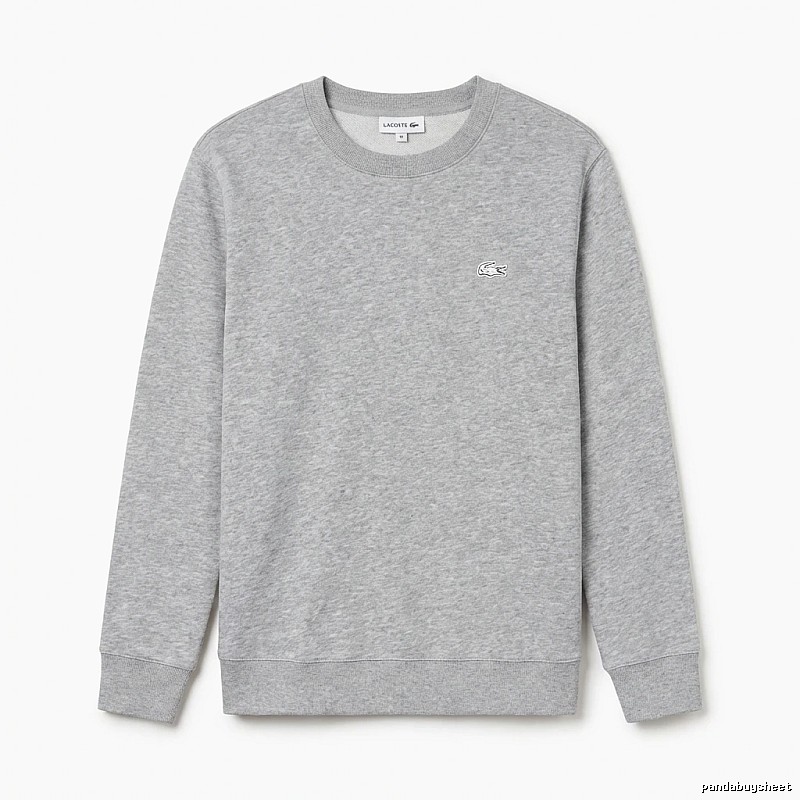 Lacoste basic simple grey sweatshirt