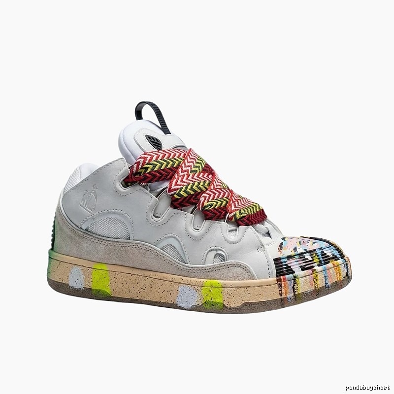 LANVIN Colorful Trendy White Shoes