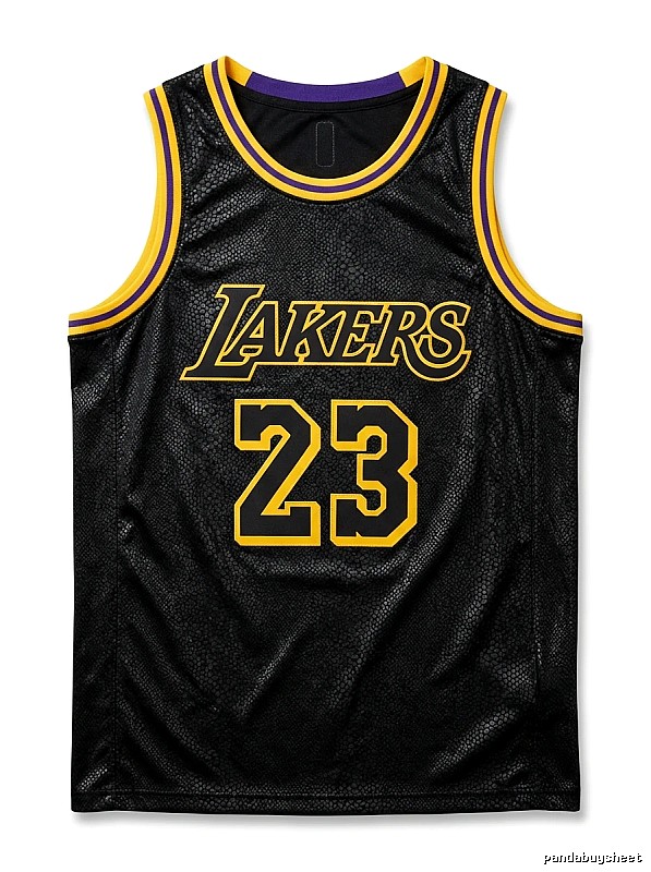 LBJ Lakers retro-style jersey