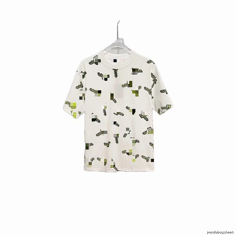 Louis Vuitton All-over Print Streetwear Style White T-Shirt