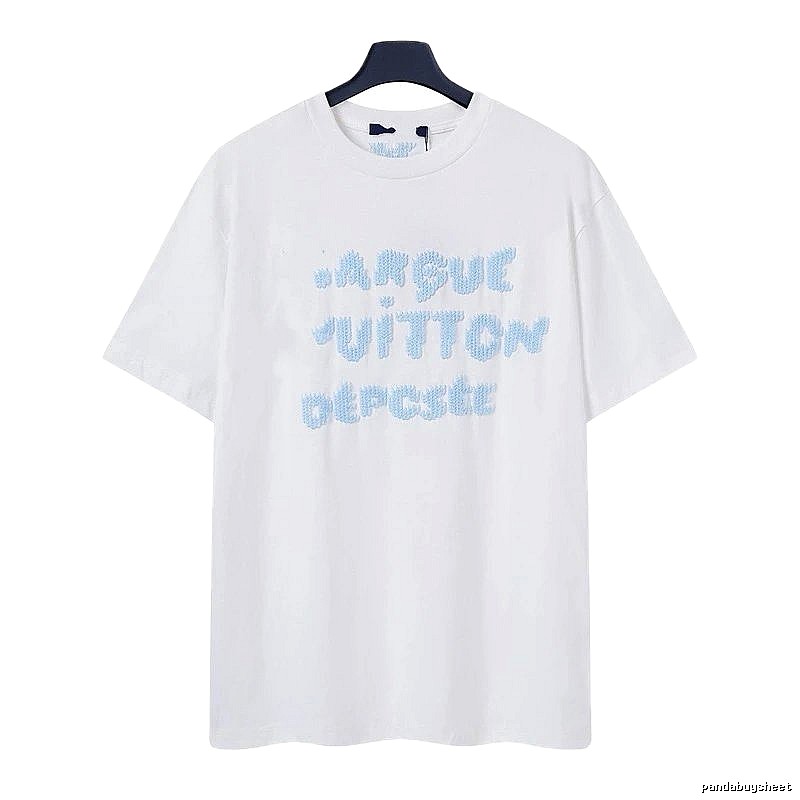 Louis Vuitton Pixel Collection Trendy Style White T-Shirt