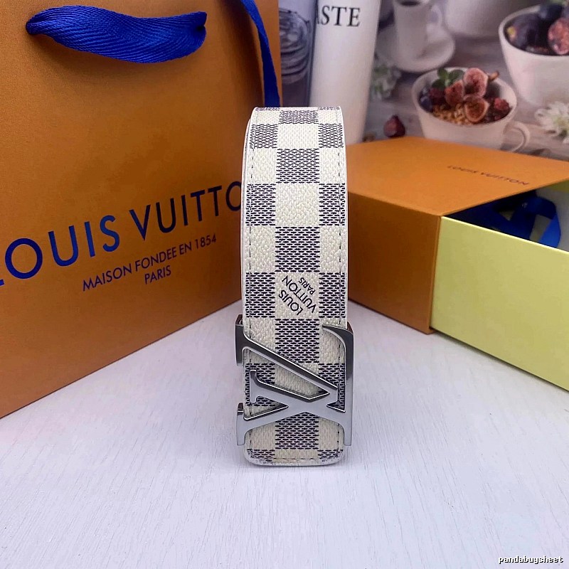 Louis Vuitton Subtle Statement Look Monogram Belt Statement Graphic